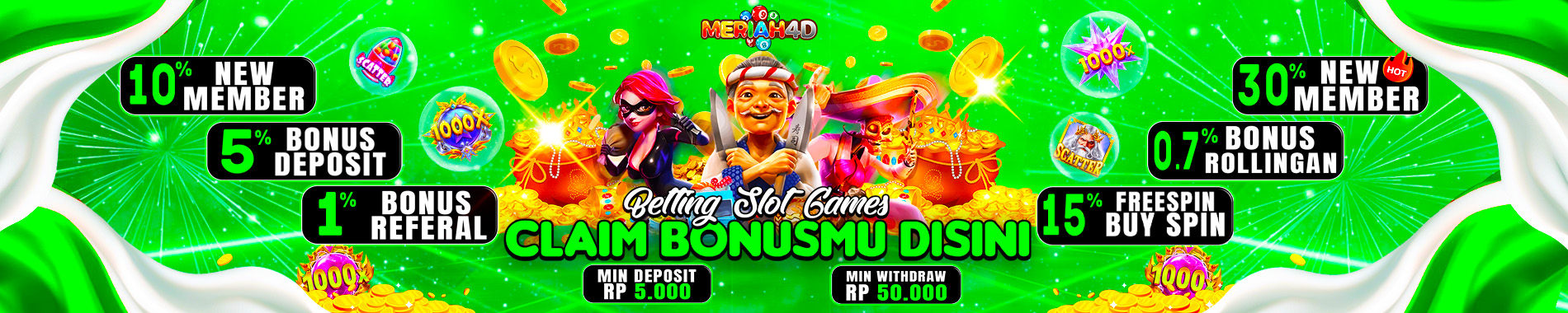 BANNER BONUS MERIAH4D